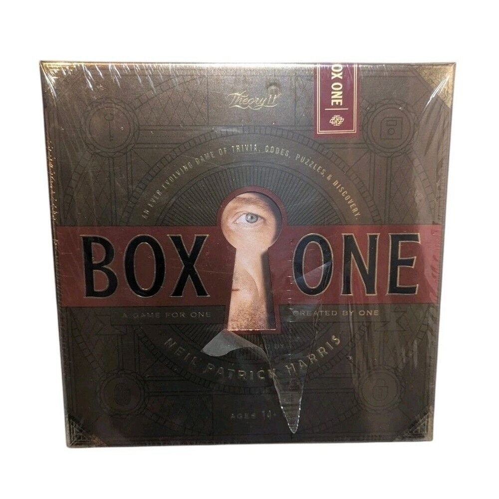 Box One Presented By Neil Patrick Harris Game New Theory I I  ages 14+ Trivia
